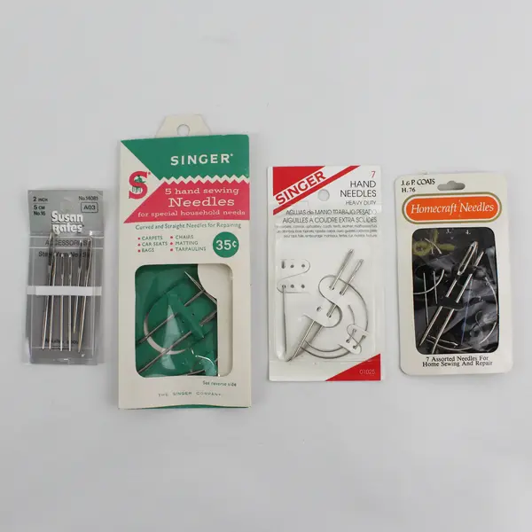 Vintage Lot of 4 Susan Bates Singer J&P Coats Hand Sewing Needles