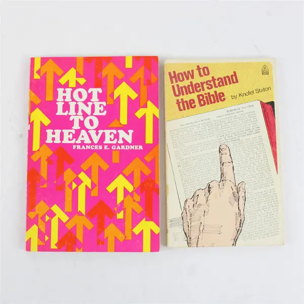 Lot of 2 Paperback Books How to Understand the Bible Hot Line to Heaven