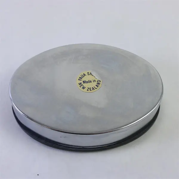 Abalone Shell Metal Trinket Box Made in New Zealand