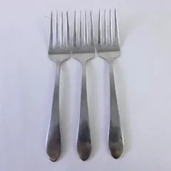 Lot of 3 Kimberly Place Forks International Stainless 18/8