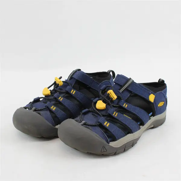 Keen Men's Newport H2 Sandals Navy Blue Yellow Bungee 6M