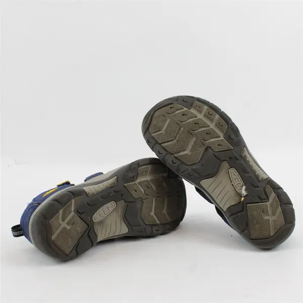 Keen Men's Newport H2 Sandals Navy Blue Yellow Bungee 6M