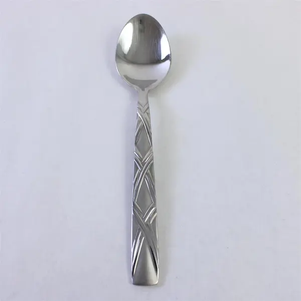 Lot of 3 Hampton Silversmiths HSV2 Stainless Steel Dinner Fork, Knife and Spoon