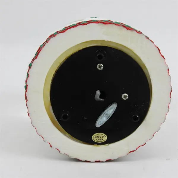 Musical Santa Snow Globe Going Down Chimney CAL 10629 Works