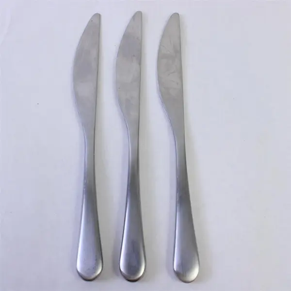 Set of 3 GS Stainless Steel Dinner Knives