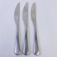 Set of 3 GS Stainless Steel Dinner Knives