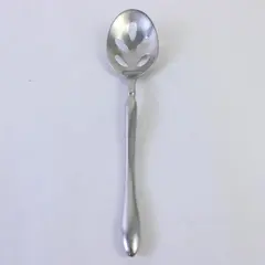 Pierced Serving Spoon from Hampton Silversmiths Pattern HSV31 Stainless Steel