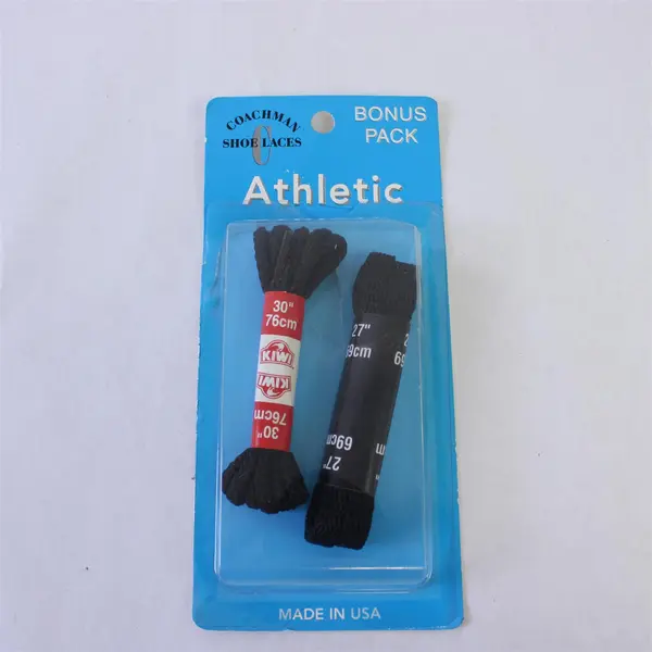 Lot 6 Pair New Mixed Brand Shoelaces Coachman KIWI Mohawk Assorted Lengths