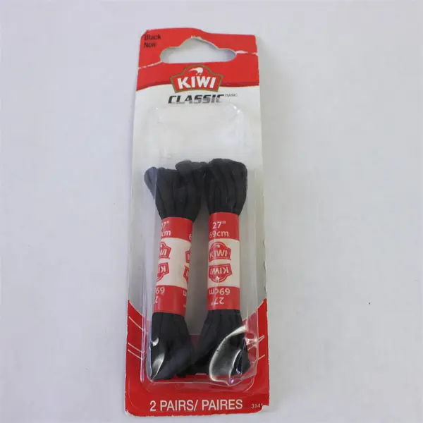 Lot of 6 Pairs 27in Shoelaces White Black Brown New