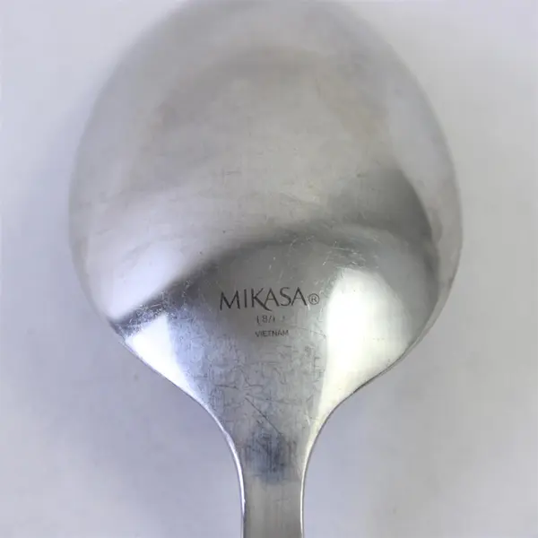 Harmony Frost Serving Spoon by Mikasa