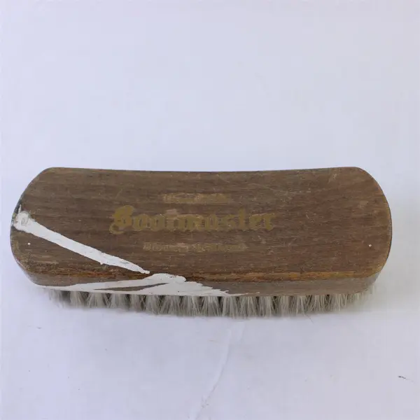 Vintage Thom McAn BootMaster Shoe Brush, Rag & La Fresh Towelette Set