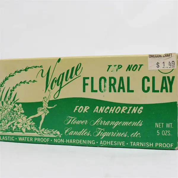 Lot of 2 FloraCraft Foam Block & Vogue Floral Clay Floral Craft Supplies