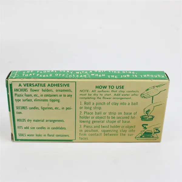 Lot of 2 FloraCraft Foam Block & Vogue Floral Clay Floral Craft Supplies