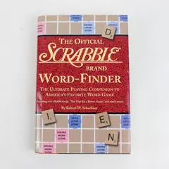 Official Scrabble Brand Word Finder Robert W Schachner 1998 Hardcover