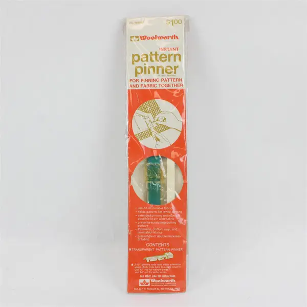 Lot of 2 Woolworth Pattern Pinner & Saral Transfer Paper Sewing Accessories
