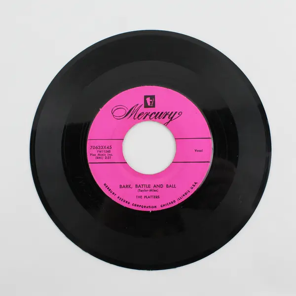The Platters Only You And You Alone/Bark, Battle And Ball 7" Vinyl Mercury