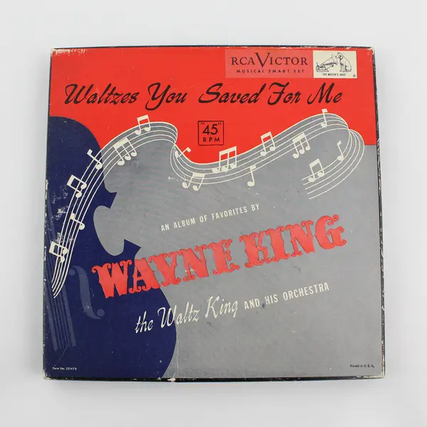 Wayne King Waltzes You Saved For Me Box Set of 3 Vinyl Records 7"