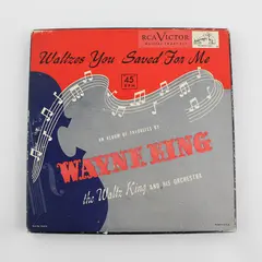 Wayne King Waltzes You Saved For Me Box Set of 3 Vinyl Records 7"