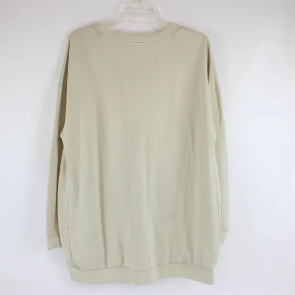Ingrid & Isabel XL Beige Long Sleeve Henley Shirt