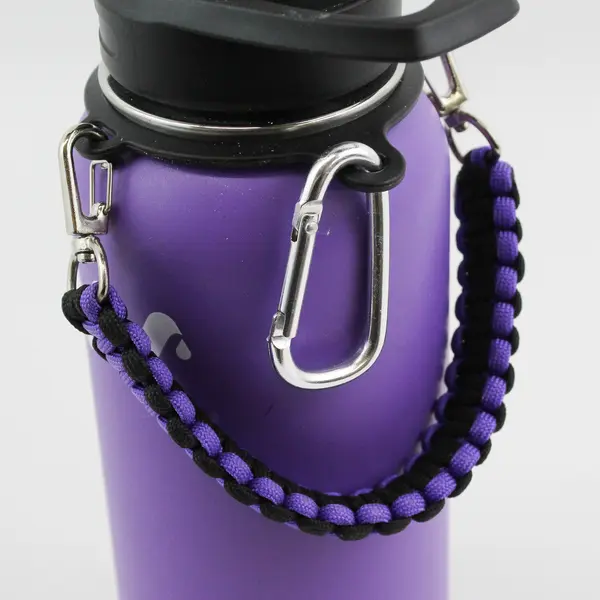 Stainless Steel Purple Werewolves Water Bottle 32 Oz 10.75 in Tall