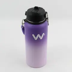 Werewolves Purple Ombre Stainless Steel Water Bottle 32 oz 11.25 in Tall