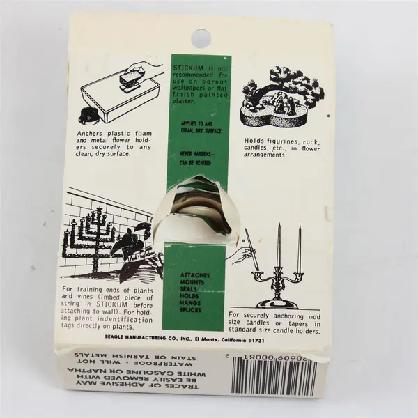 Stickum Lot of 2 Floral Craft Supplies 24 Ga Green Wire & Adhesive Tape