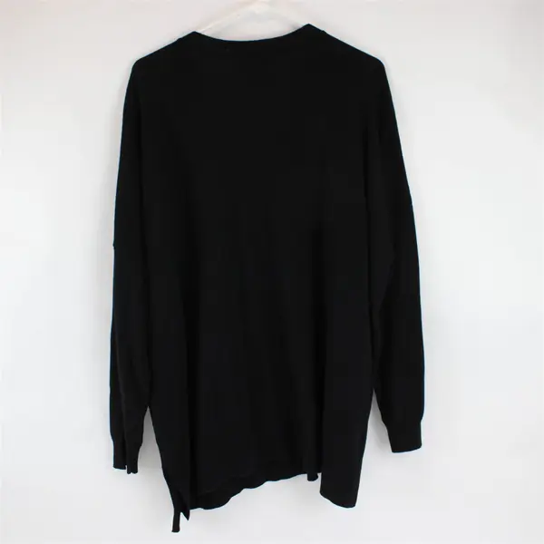 Laurie Felt Los Angeles Butterfly Design Black White and Pink Sweater Women's 2X