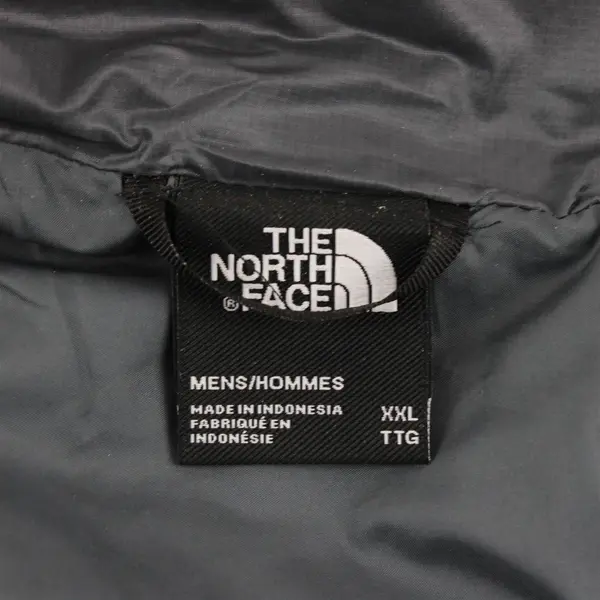 The North Face Gray Quilted Zip-Up Jacket Men's XXL