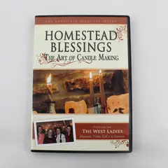 Homestead Blessings: The Art of Candle Making 2009 DVD