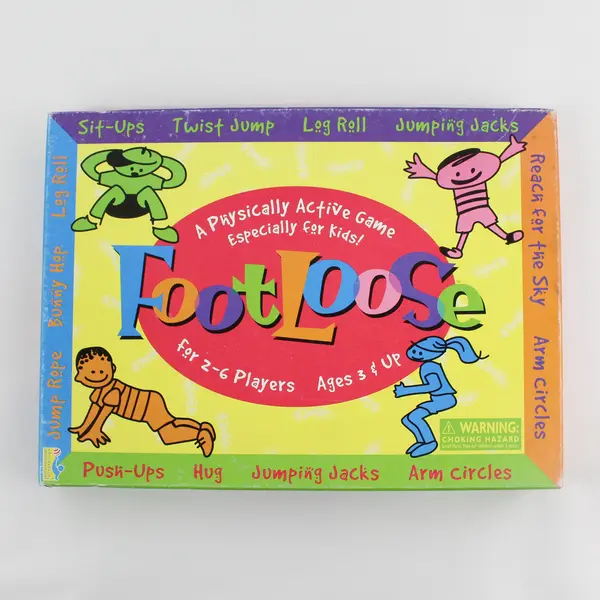 Vintage FootLoose Physically Active Kids Game International Playthings
