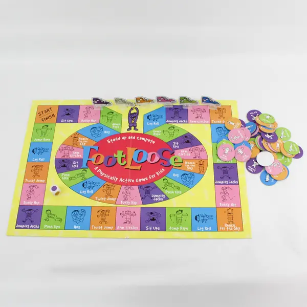 Vintage FootLoose Physically Active Kids Game International Playthings