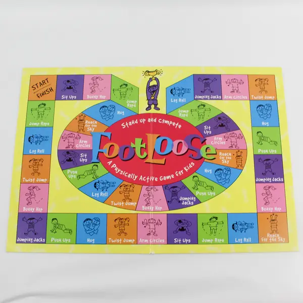 Vintage FootLoose Physically Active Kids Game International Playthings