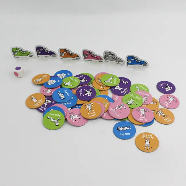 Vintage FootLoose Physically Active Kids Game International Playthings
