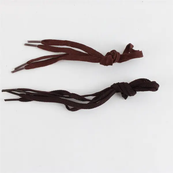 Lot of 6 Pairs Shoelaces Brown Black Khaki White Mixed Lengths
