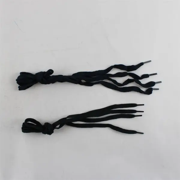 Lot of 5 Pairs Shoelaces 30-36in White Black Dark Pre-Owned