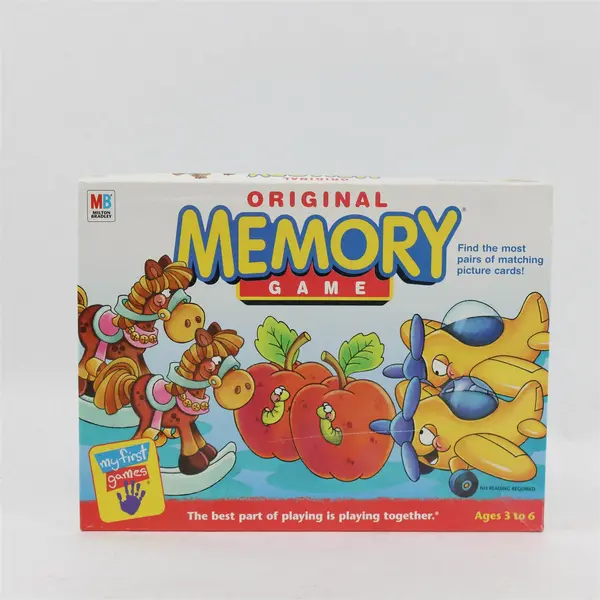 Vintage 2001 Milton Bradley Original Memory Game