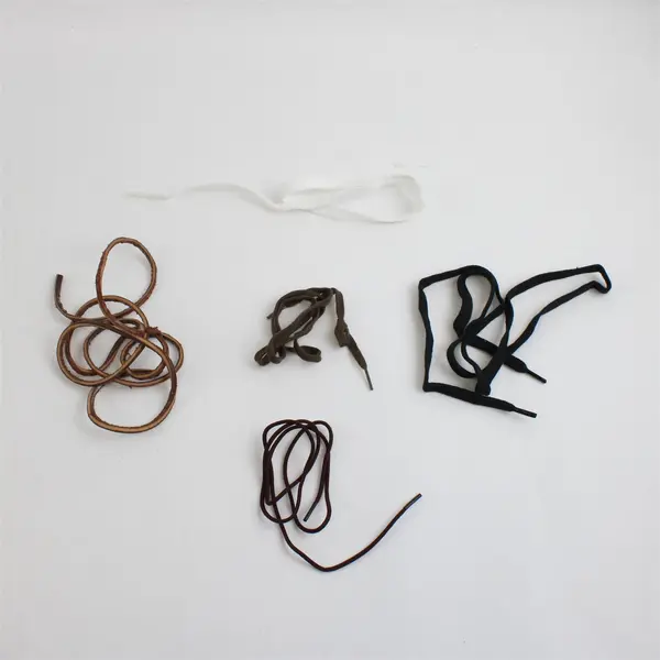 Lot of 17 Single Shoelaces Replacement Assorted Pre-Owned