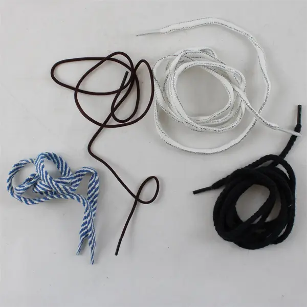 Lot of 17 Single Shoelaces Replacement Assorted Pre-Owned