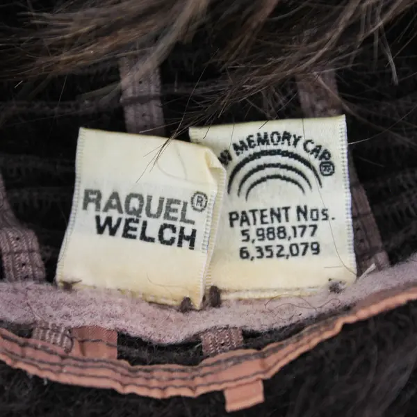 Raquel Welch Lace Front Short Brown Highlights Shag Vibralite Modacrylic Wig