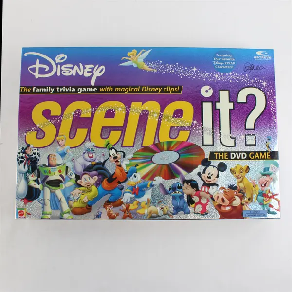 Screenlife Disney Scene It? 2004 DVD Board Game