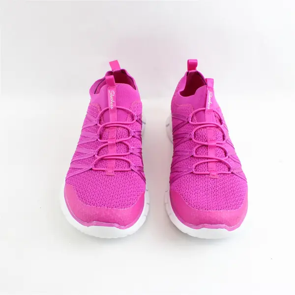 Skechers Fuchsia Dual-Lite Slip On Memory Foam SN 22874 Women's Size 9