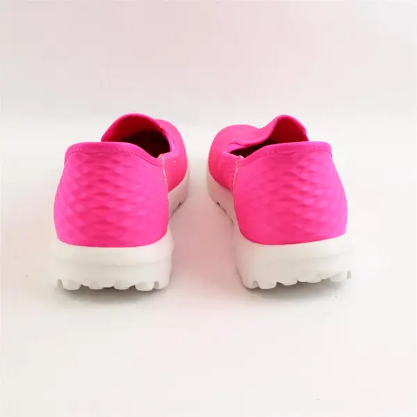 Skechers Neon Hot Pink Slip-Ins Go Walk Memory Foam Shoes Womens Size 9