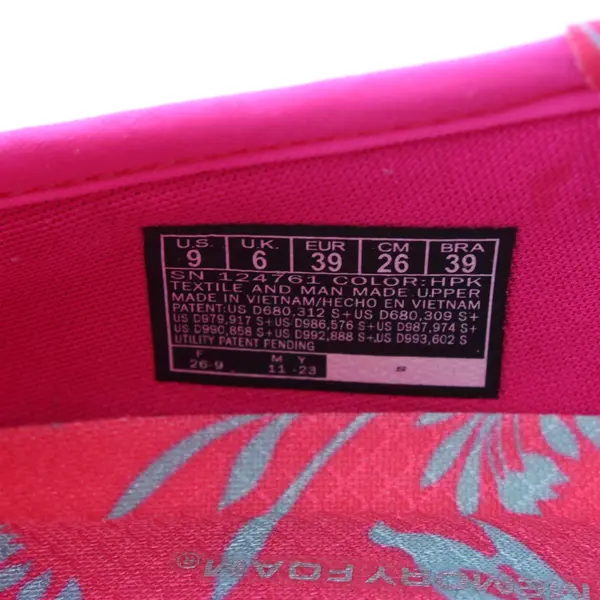 Skechers Neon Hot Pink Slip-Ins Go Walk Memory Foam Shoes Womens Size 9