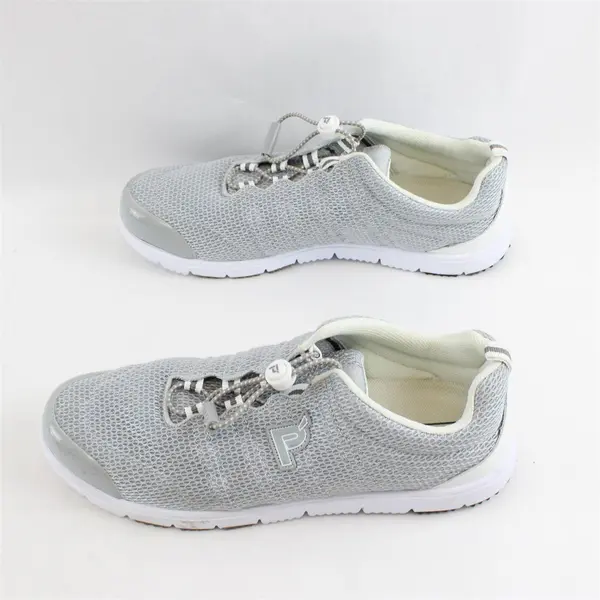 Propet Brand Light Gray/Silver Travel Walker 2 Sneakers Shoes Women’s Size 9 M