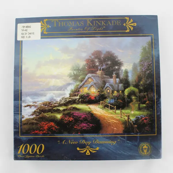 Ceaco Thomas Kinkade A New Day Dawning 1000 Piece Jigsaw Puzzle Sealed