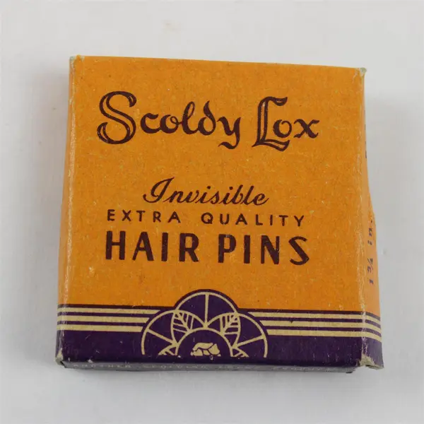 Scoldy Lox Invisible Extra Quality Hair Pins Black 1 1/4 in