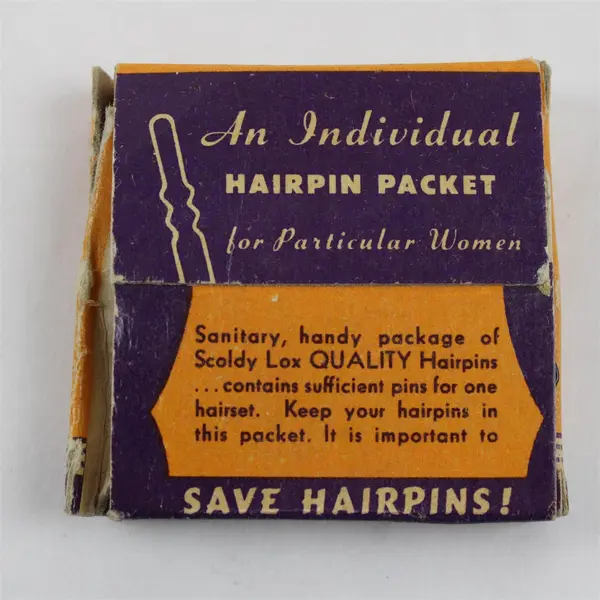 Scoldy Lox Invisible Extra Quality Hair Pins Black 1 1/4 in