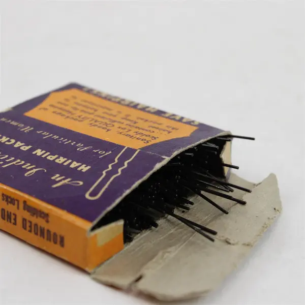 Scoldy Lox Invisible Extra Quality Hair Pins Black 1 1/4 in
