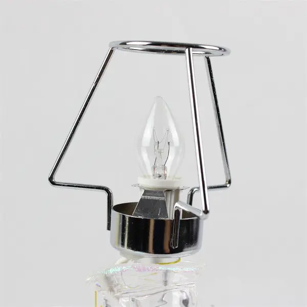 Vintage Frosted Acrylic Snowman Lamp Holiday Light New Open Box