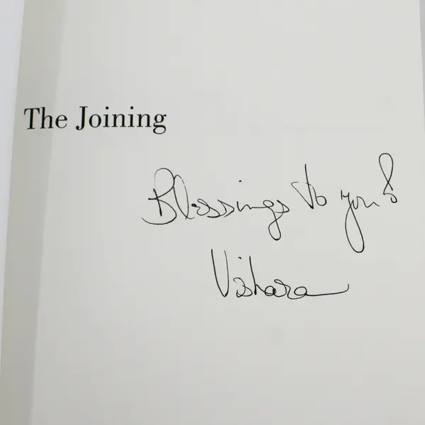 The Joining by Vishara Veda From the Silence Beyond Time 2009 PB Signed 